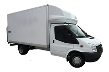 Car Hire Bradley Stoke - Ford Luton 3.5 ton Tail Box Lift Truck - Truck hire Bradley stoke